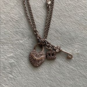 Juicy Couture charm necklace